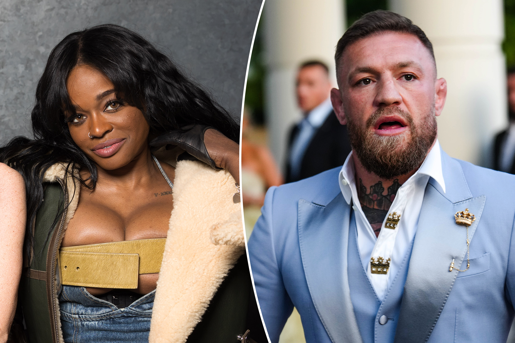 Azealia Banks accuses Conor McGregor of sending explicit photos while he appears unfazed on yacht