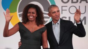 Barack And Michelle Obama Joke About Divorce Rumors: “It Was Touch And Go For A While”