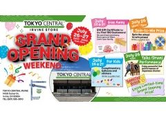 Tokyo Central to Host Irvine Location Grand Opening