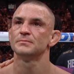 Watch Dustin Poirier’s emotional UFC 318 Octagon Interview