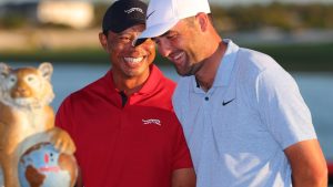 This Scottie Scheffler and Tiger Woods comparison statistic is INSANE