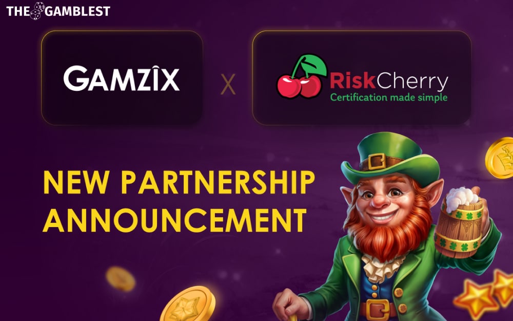 Gamzix collaborates with RiskCherry to deliver compliant gaming experiences
