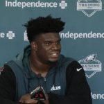 Jordan Davis says he’s down about 26 pounds from last year