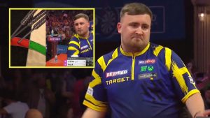 Luke Littler hits nine-darter in ‘second-best leg’ in darts history to inspire epic comeback