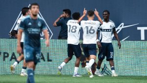 Sabbi scores, Vancouver Whitecaps blank struggling Sporting Kansas City 