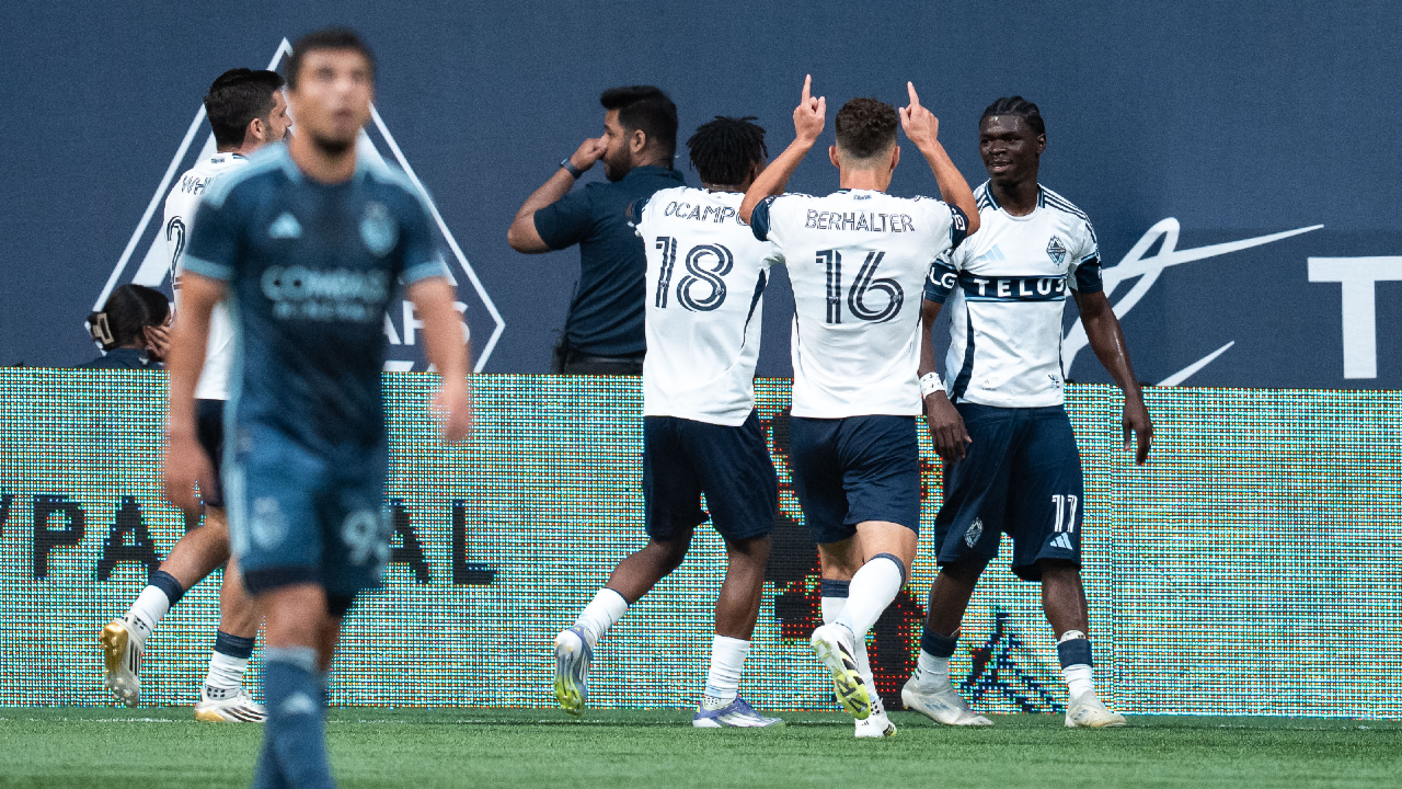 Sabbi scores, Vancouver Whitecaps blank struggling Sporting Kansas City