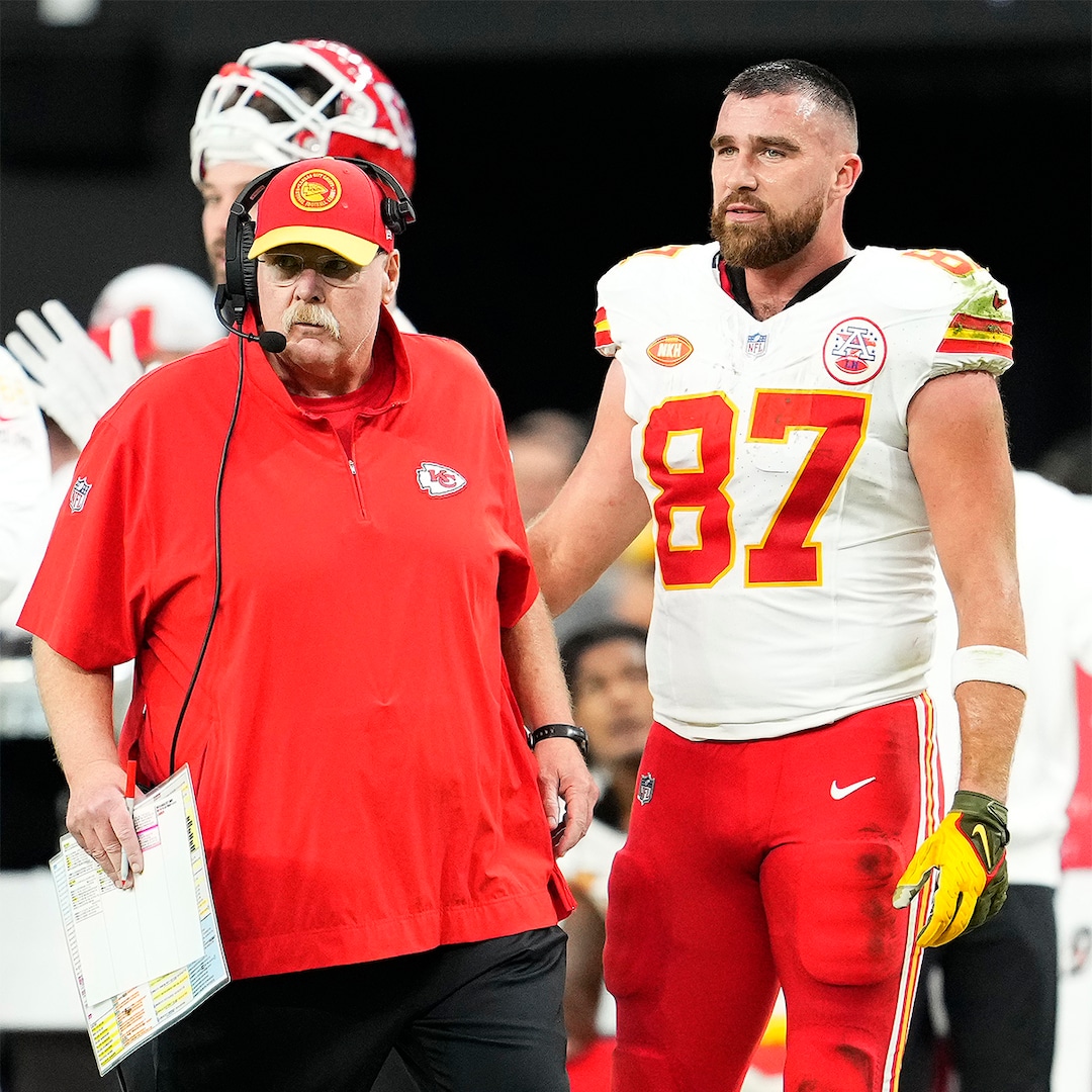 Travis Kelce’s Coach Andy Reid Reacts to His Body Transformation
