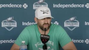 Nick Sirianni explains how the Eagles have to be creative with rookie Andrew Mukuba sidelined