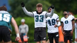 Cooper DeJean lands on the 2025 NFL Top 100 list after impressive rookie season