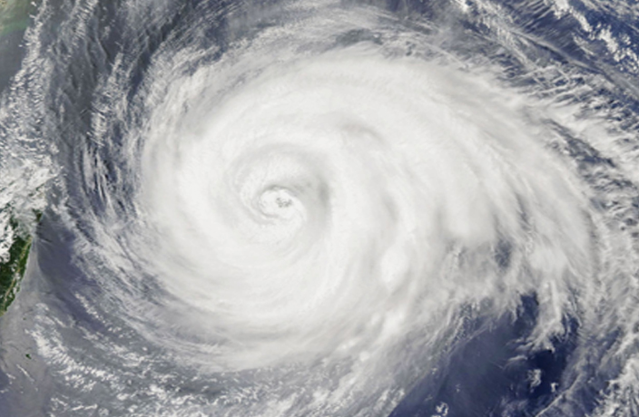 Typhoon Co-may Makes Landfall in Shanghai