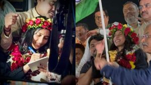 Divya Deshmukh Receives Hero’s Welcome In Nagpur After Historic Chess World Cup 2025 Triumph