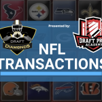 NFL Transactions for August 1st, 2025 | Presented by Draft Prep Academy