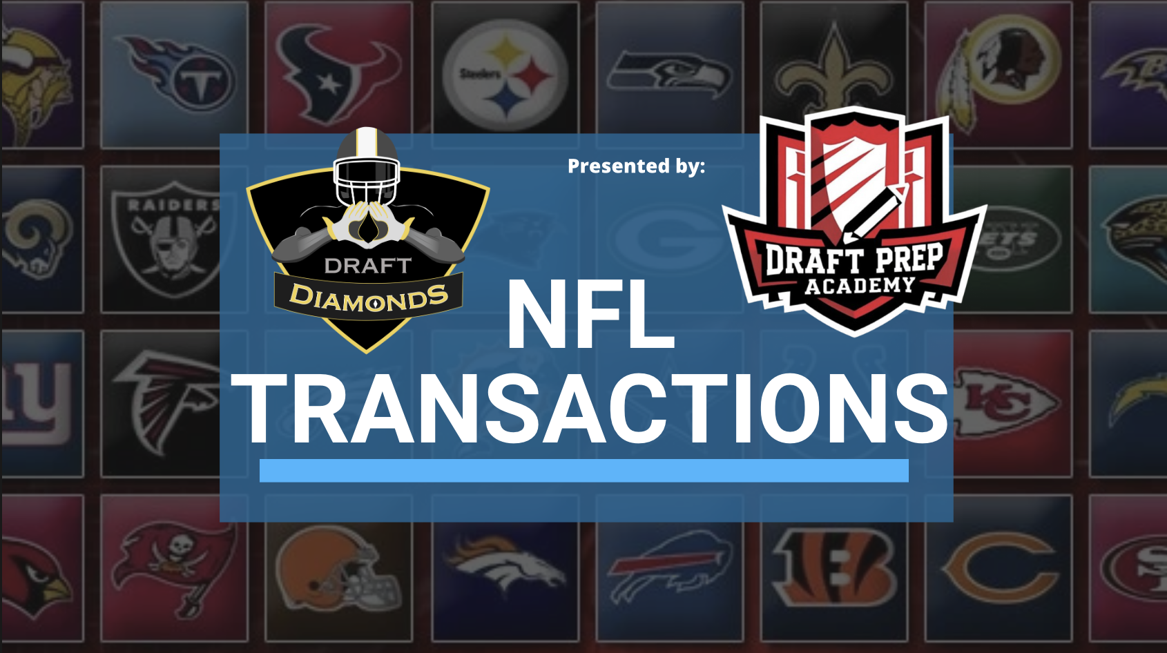 NFL Transactions for August 1st, 2025 | Presented by Draft Prep Academy