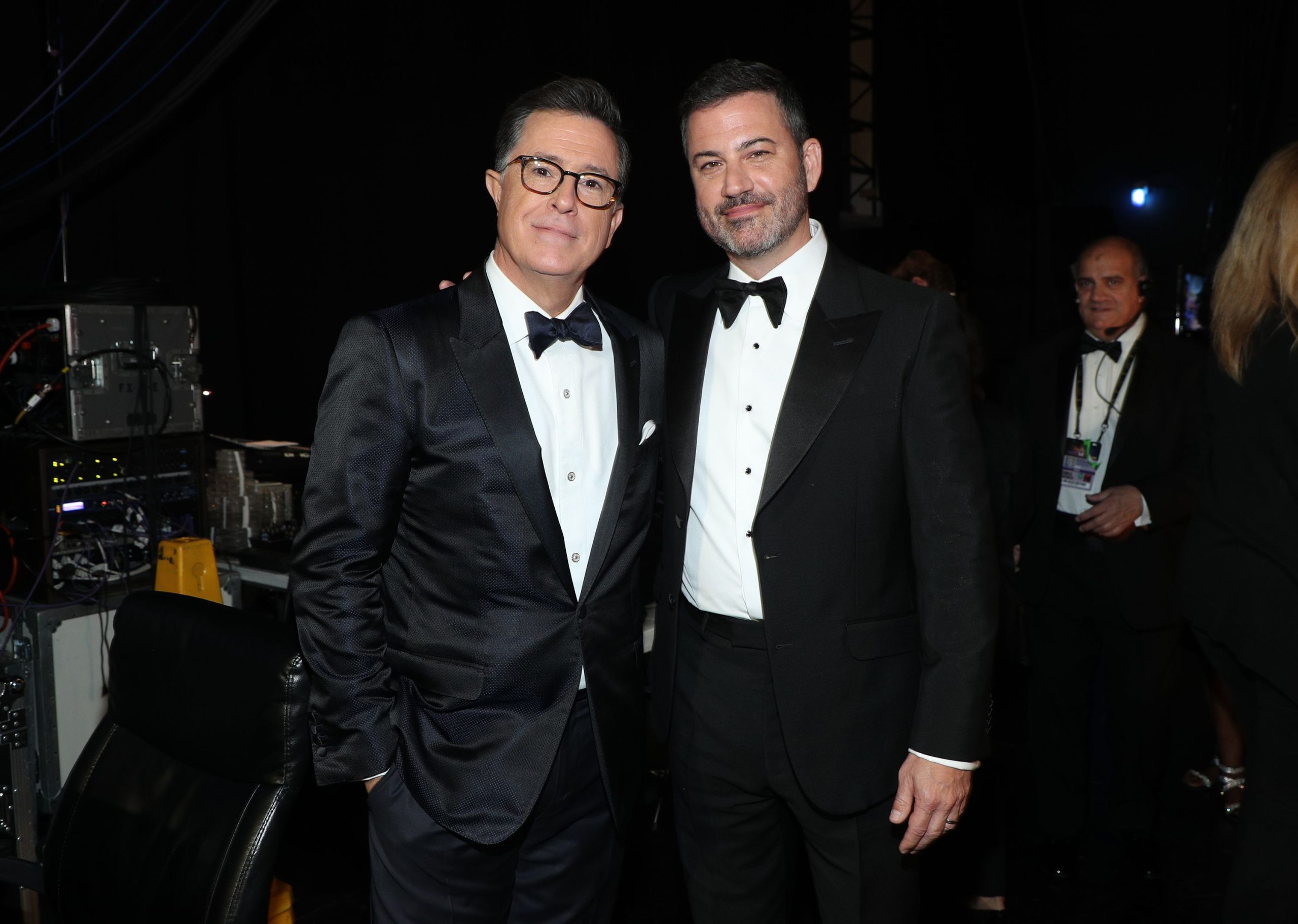 Stephen Colbert Nets West Hollywood Billboard Plug From Jimmy Kimmel
