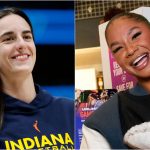 Caitlin Clark Playfully Called Out Jordan Chiles for Wearing a Dallas Wings Hat to Her WNBA Game