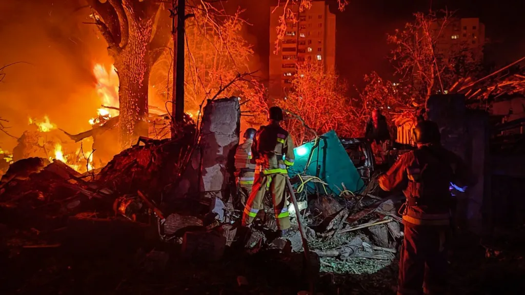 Ukraine hits oil depot and Russia strikes homes near Black Sea