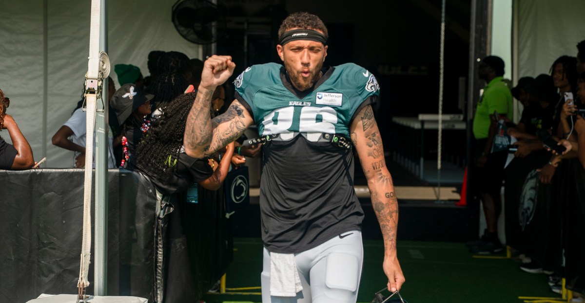 Eagles Training Camp Practice Notes: The 2 most intriguing wide receivers behind the top 3