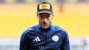 Fans convinced Jamie Vardy’s next club has been leaked by wife Rebekah