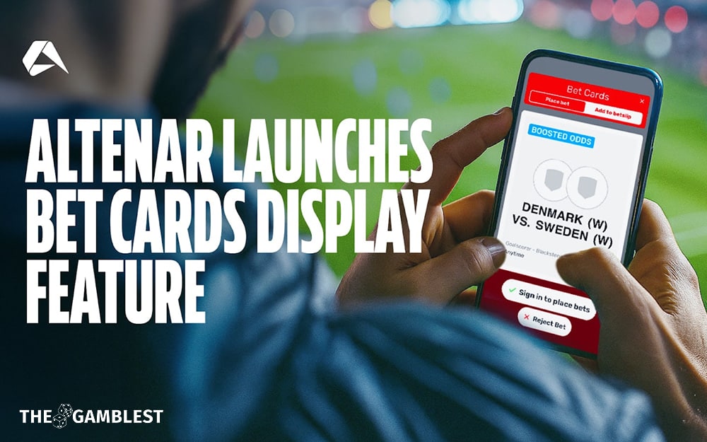 Altenar launches Bet Cards display feature