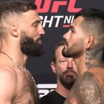 UFC Vegas 109: Dolidze vs. Hernandez Final Face-Offs