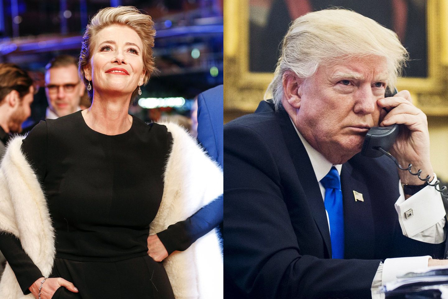Emma Thompson Talks About Donald Trump’s 1990s Dinner Invite, Evoking Sliding Doors Possibilities
