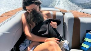 ‘Neglectful’ Kourtney Kardashian slammed for having son Rocky, 1, on boat without life vest: ‘Shame on her’