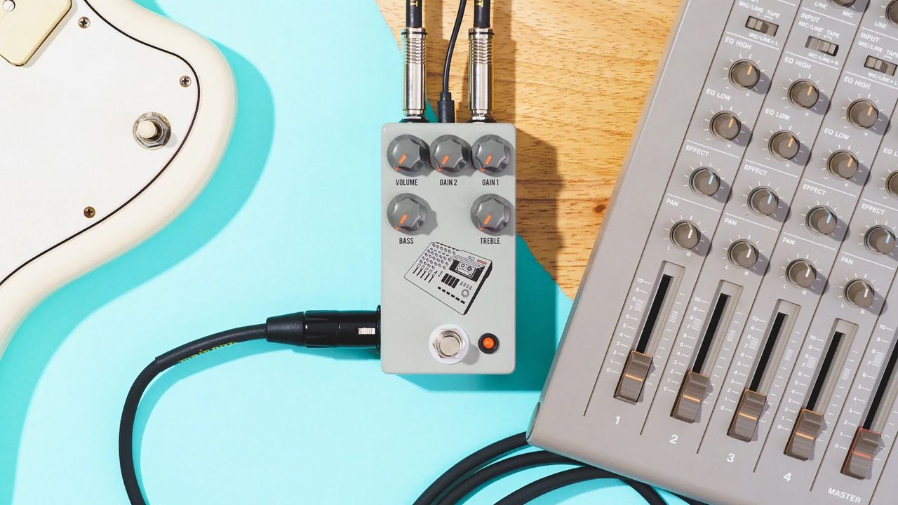 “This Mk.gee thing came along. It’s really new and fresh and different”: JHS Pedals has put Mk.gee’s beloved Tascam 424 multi-track tones into a pedal – as it finally unveils its mystery stompbox