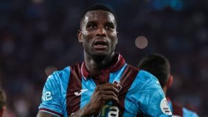 Trabzonspor 1-0 Kocaelispor: Paul Onuachu with clinical header, two other Nigerians impress (Watch)