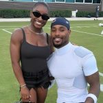 Simone Biles drops five-word message after appearing at Bears training camp with NFL husband