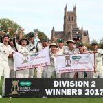 Worcs crown season with Division Two title