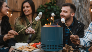 The Solo Stove Mesa XL tabletop fire pit is on sale for less than $80