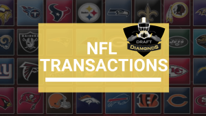NFL Transactions for August 13, 2025 | Presented by Draft Diamonds LLC