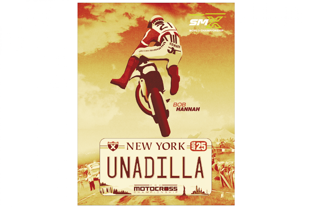 Unadilla National Event Sticker Available at Racer X Trailer This Weekend