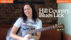 Learn a Hill Country Blues Lick with Mamie Minch | Acoustic Guitar Teaching Artists
