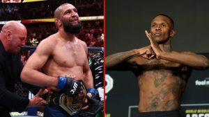 Israel Adesanya gives Khamzat Chimaev seal of approval after dethroning Dricus du Plessis at UFC 319