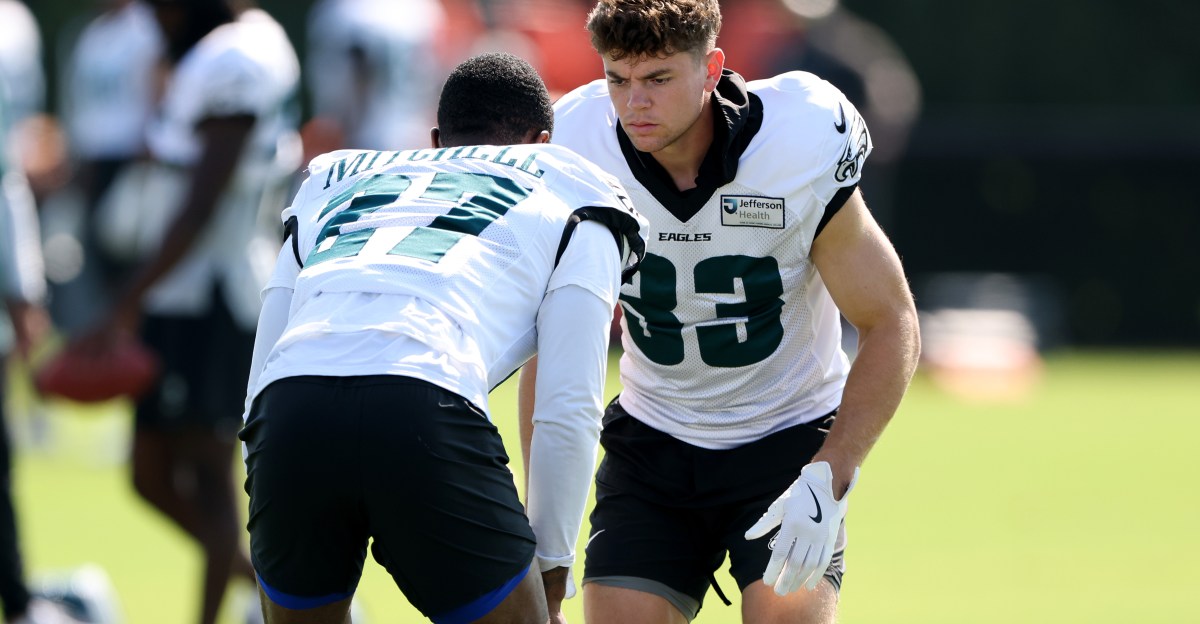 Eagles Training Camp Practice Notes: Cooper DeJean takes outside cornerback reps for first time this summer