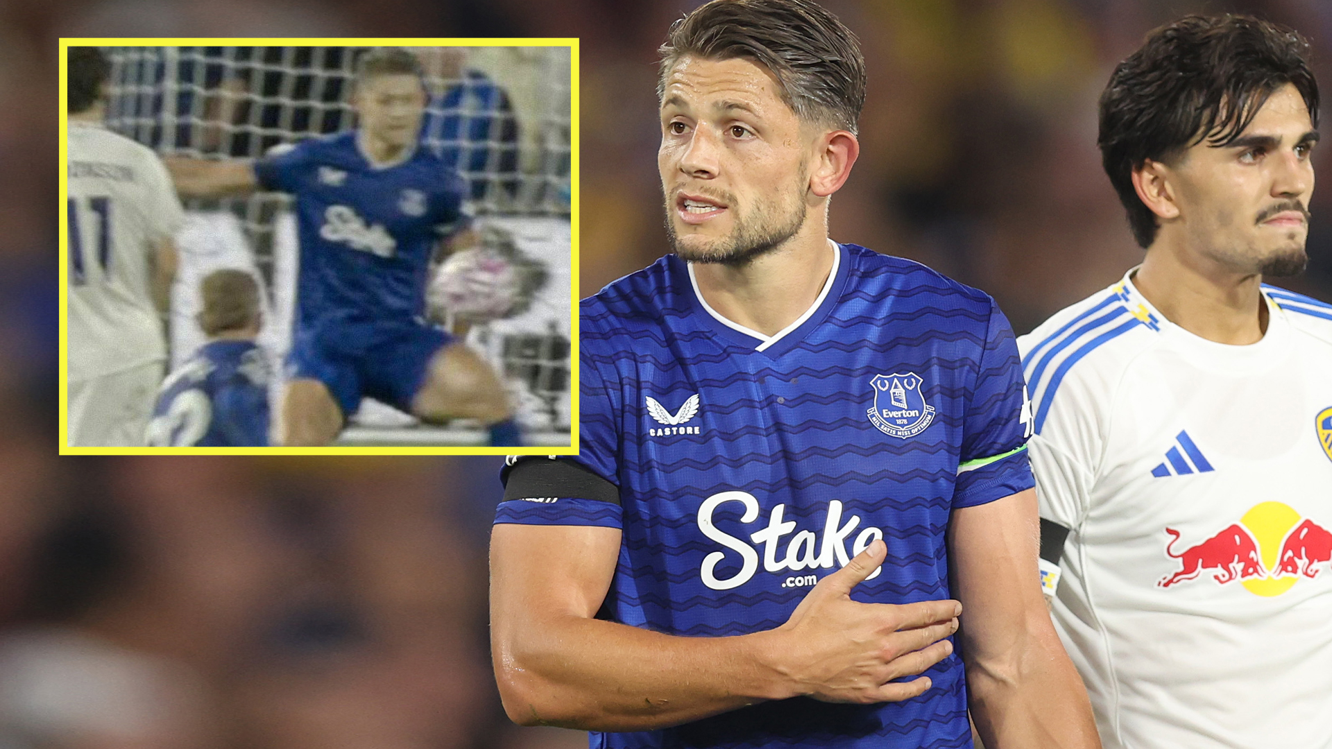 ‘Doesn’t make sense’ – James Tarkowski hits out at Premier League’s ‘bizarre’ explanation over controversial penalty decision