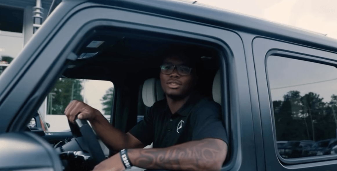 $3.7m college football QB shows off ridiculous NIL wealth with insane $186K car
