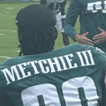 Eagles Training Camp Practice Notes: First look at John Metchie III