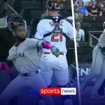 MLB: Heated Victor Robles LOBS bat at pitcher after losing cool in Triple-A game
