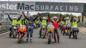 Randy reunited with Mallory Park ‘Race of the Year’ winning bike from 1980