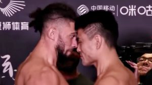 UFC Shanghai final face-offs video