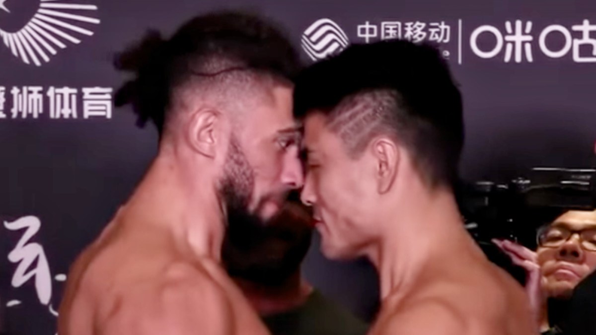 UFC Shanghai final face-offs video