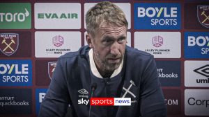 ‘You can say whatever you want!’ | Potter’s spiky response over suggestion of relegation fight