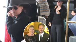 Kelly Clarkson seen for the first time since ex Brandon Blackstock’s death