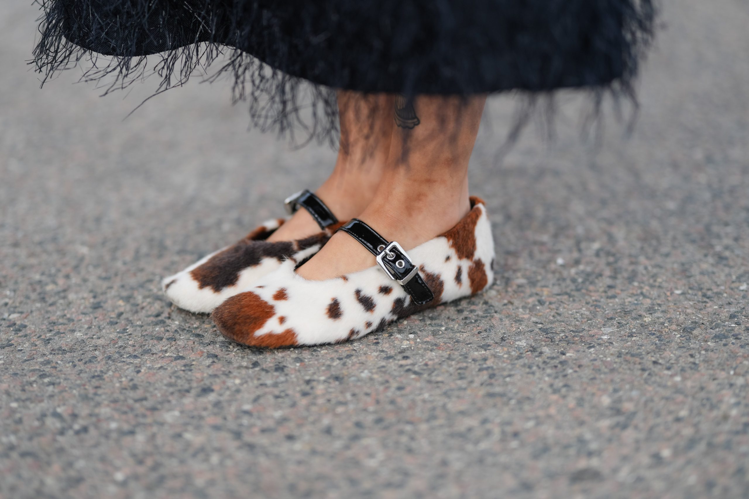 Cow Print and Snakeskin Shoes Will Dominate Animal Print Trends in Fall 2025