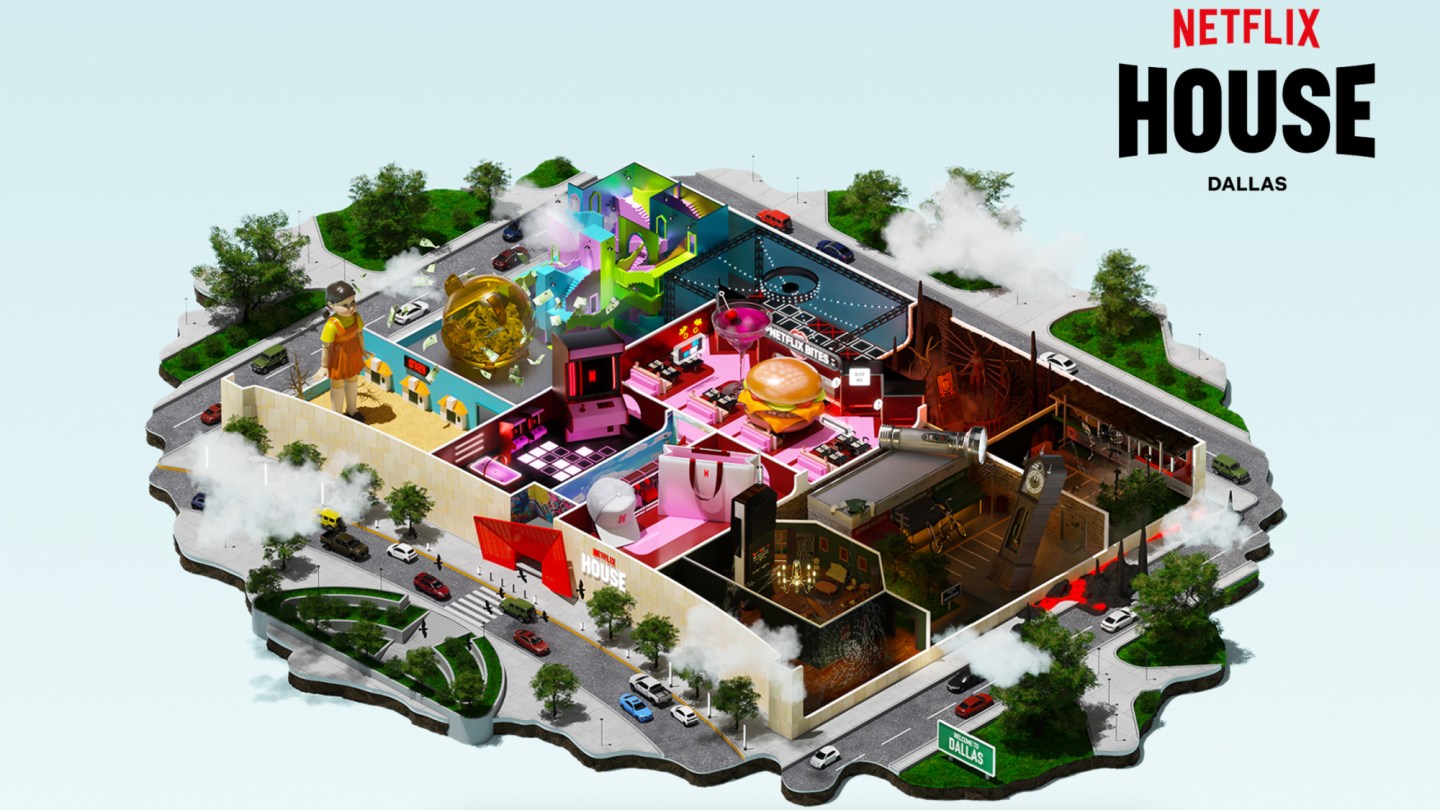 Netflix House Opening Dates Revealed for Philadelphia and Dallas Locations