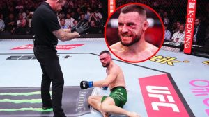 UFC Shanghai star accuses referee of ‘playing with my life’ after getting KO’d seconds after a ‘ridiculous call’
