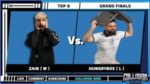 Zain wins Collision 2025 after Grand Finals with Hungrybox