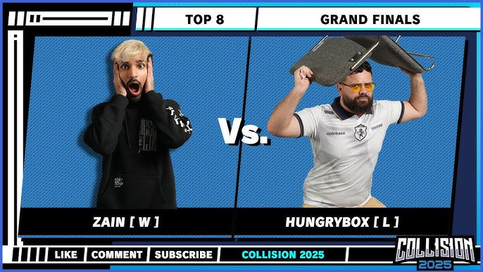 Zain wins Collision 2025 after Grand Finals with Hungrybox